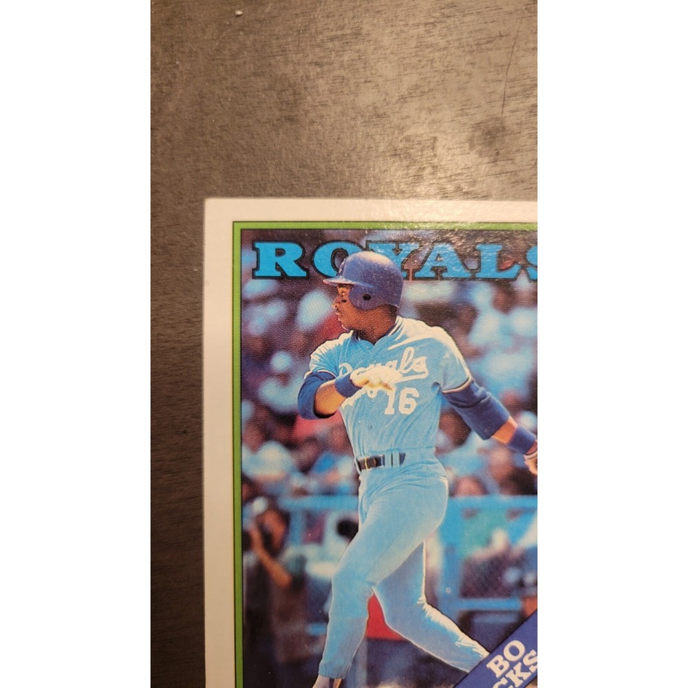 🔥 🔥 🔥 RARE Bo Jackson Royals 1988 Topps #750 MUTIPLE ERRORS Card  Misprints